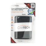 ΡΑΦΤΟ ΚΑΛΥΜΜΑ ΤΙΜΟΝΙΟΥ MICROFIBER LEATHER 11EK ΜΑΥΡΟ-ΜΠΛΕ-ΚΟΚΚΙΝΟ MD