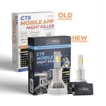 ΛΑΜΠΑ LED CT5 MOBILE H3 SHORT 160W WHITE 6500K NIGHT KILLER CARTECH