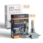 ΛΑΜΠΑ LED CT5 H1 SHORT 100W WHITE 6500K NIGHT KILLER CARTECH