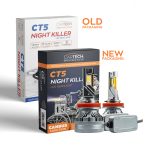 ΛΑΜΠΑ LED CT5 H11 SHORT 100W WHITE 6500K NIGHT KILLER CARTECH