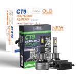 ΛΑΜΠΑ LED CT9 H1 SHORT WITH CANBUS 60W WHITE 6500K CARTECH