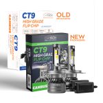 ΛΑΜΠΑ LED CT9 H4 HI-LOW BEAM SHORT WITH CANBUS 60W WHITE 6500K CARTECH