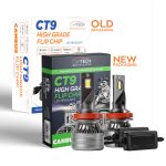 ΛΑΜΠΑ LED CT9 H11 SHORT WITH CANBUS 60W WHITE 6500K CARTECH