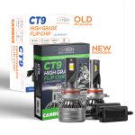 ΛΑΜΠΑ LED CT9 HB3 SHORT WITH CANBUS 60W WHITE 6500K CARTECH
