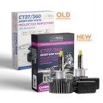ΛΑΜΠΑ LED CT27/360 H1 SHORT 60W WHITE 6500K CARTECH