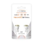 ΛΑΜΠΑ LED 2 PCS T10 W5W 12V (W2,1X9,5D) 6000K