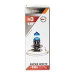 ΛΑΜΠΑ H3 - 12V 55W +100% SILVER WHITE ΤΜΧ