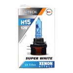 ΛΑΜΠΑ H15 - 12V/55/15W - PGJ23t-1 SUPER WHITE TMX