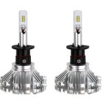 Amio - Λαμπτήρες SX SERIES τύπου H1 τάση λειτουργίας 6/12V απόδοσης 40W 6000K 3200lm με ενσωματωμένη ψύκτρα για Επιβατικά Αυτοκίνητα και Μοτοσυκλέτες - 2 τεμ. (01061/AM)