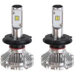 Amio - Λαμπτήρες SX SERIES τύπου H4 τάση λειτουργίας 6/12V απόδοσης 40W 6000K 3200lm με ενσωματωμένη ψύκτρα για Επιβατικά Αυτοκίνητα και Μοτοσυκλέτες - 2 τεμ. (01062/AM)