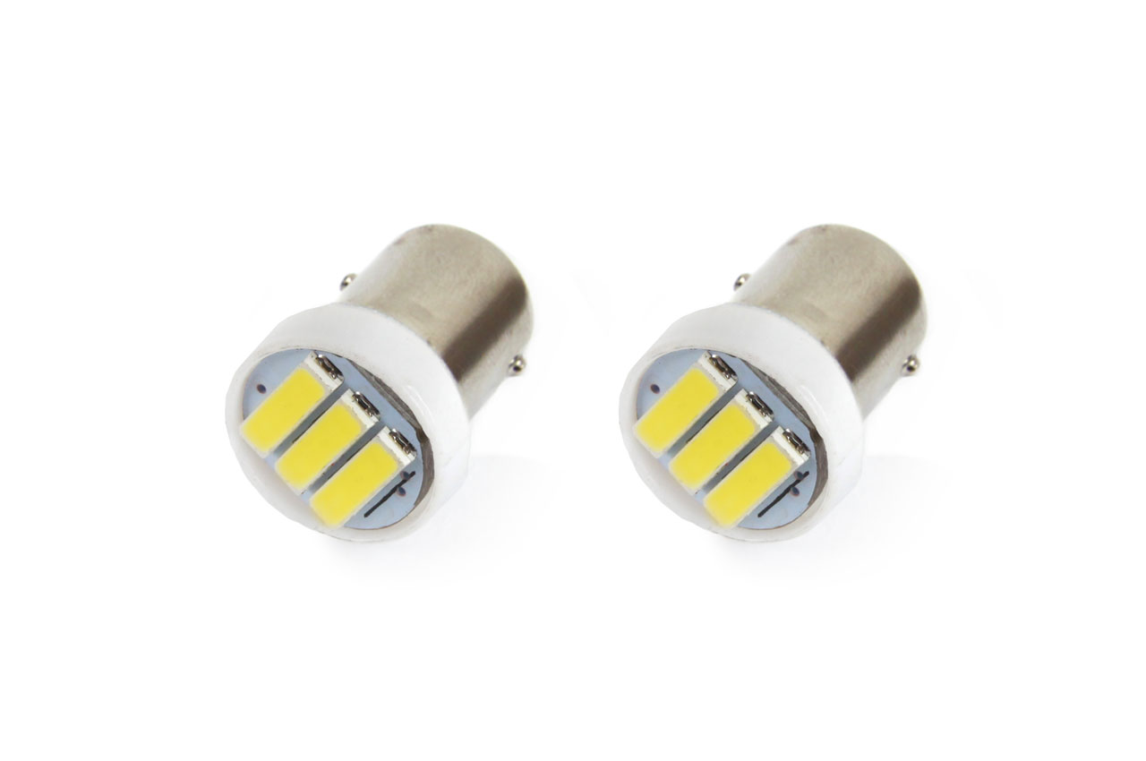 01097-71826 Amio - Λαμπάκια LED τύπου T4W βάση BA9S τάση λειτουργίας 12V απόδοσης 0.4W χρώμα 5600K για Επιβατικά Αυτοκίνητα - 2 τεμ. (01097/AM) - Image 1