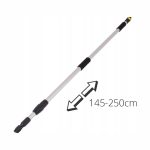 Amio Ανταλλακτικό Πτυσσόμενο Κοντάρι 145-250cm για Κεφαλή Βούρτσας Πλυσίματος Οχημάτων (01274) - 1 τεμ. (01274-KONT/AM)