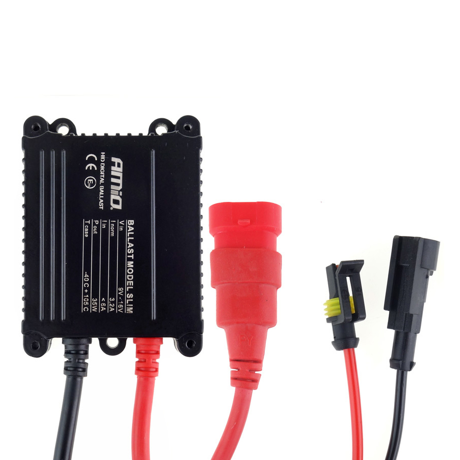 01545AM_1 Amio - Μετασχηματιστής Xenon HID Slim Ballast Digital τάση λειτουργίας 9-16V απόδοσης 35W ένταση ρεύματος 3.2A για kit Xenon διάσταση 85x60x15mm για Επιβατικά Αυτοκίνητα - 1 τεμ. (01545/AM) - Image 1