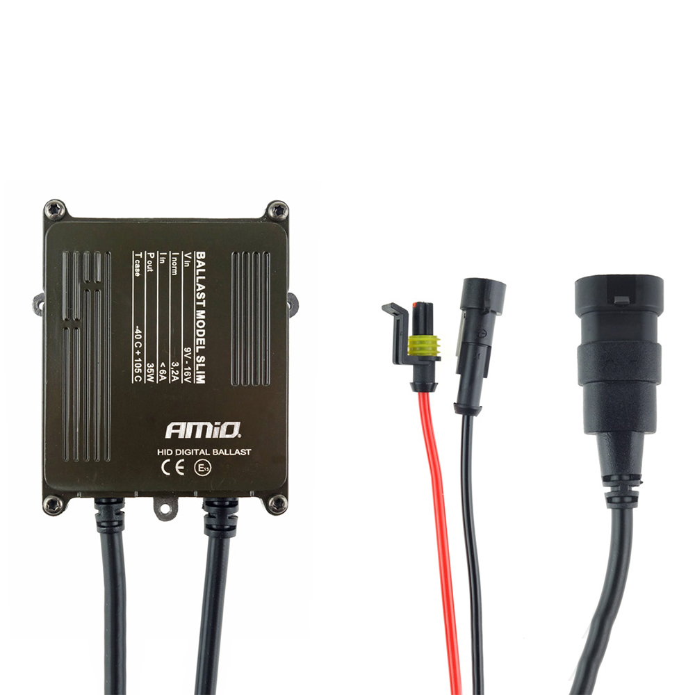 01547AM_1 Amio – Μετασχηματιστής Xenon HID Ballast S1068 CANBUS Digital 35W 9-16V για Σταθερή Λειτουργία & Χωρίς Σφάλματα – 1 Τεμ. (01547/AM) - Image 1