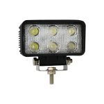 Amio – Προβολέας Εργασίας LED AWL02 9-60V 18W 6000K 6 LED Spot για Ισχυρό Φωτισμό σε Καθημερινή Χρήση – 1 Τεμ. (01613/AM)