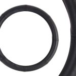 Amio - Κάλυμμα Τιμονιού Μαύρο από Δέρμα XXL 44-46cm για μεγάλα τιμόνια με σταθερό κράτημα και ανανέωση φθαρμένης επιφάνειας σε καθημερινή χρήση - 1 Τεμ. (01769/AM)