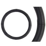 Amio - Κάλυμμα Τιμονιού Μαύρο από Δέρμα 3XL 47-49cm για πολύ μεγάλα τιμόνια με σταθερό κράτημα και άνεση σε καθημερινή χρήση με ποιοτική αίσθηση - 1 Τεμ. (01770/AM)