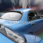 ΑΝΕΜΟΘΡΑΥΣΤΗΣ ΠΙΣΩ ΠΑΡΜΠΡΙΖ ΓΙΑ DAEWOO LANOS 4D 1997-2002 ΑΠΟ ΕΥΚΑΜΠΤΟ ΦΙΜΕ ΠΛΑΣΤΙΚΟ HEKO - 1 ΤΕΜ.