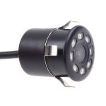 Amio – Κάμερα οπισθοπορείας HD-307 IR Night Vision με LED 18mm 12V, εξασφαλίστε απόλυτη ορατότητα στο σκοτάδι με υπέρυθρες διόδους για ασφαλές παρκάρισμα – 1 Τεμ. (02164/AM)