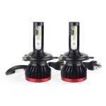 AMiO – LED H4/H19 BF-Series 6.000K, αναβαθμίστε τον φωτισμό του οχήματός σας με ισχύ 50W και απόδοση 3.100lm για καθαρή ορατότητα – 2 Τεμ. (02241/AM)
