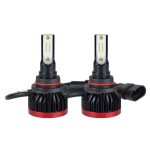 AMiO – LED HB4 9006 BF-Series 6.000K, απογειώστε τη νυχτερινή ορατότητα με ισχύ 50W και 3.100lm για κρυστάλλινο φωτισμό σε κάθε διαδρομή – 2 Τεμ. (02247/AM)