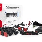 AMiO – Σύστημα Παρκαρίσματος 12V με 8 Αισθητήρες Inside Mount 16,5mm σε Μαύρο χρώμα και Οθόνη LED, ελιχθείτε περιμετρικά με απόλυτη ψηφιακή ακρίβεια εκατοστού – 1 Τεμ. (02256/AM)