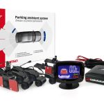 AMiO – Σύστημα Παρκαρίσματος 12V με 8 Αισθητήρες Inside Mount 16,5mm σε Μαύρο χρώμα και Buzzer, σταθμεύστε με απόλυτη ασφάλεια και εργοστασιακή αισθητική – 1 Τεμ. (02254/AM)