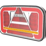 Amio - ΦΑΝΑΡΙ ΠΙΣΙΝΟ ΔΕΞΙ RCL-03-R 10-30V LED 240x140x37mm ΜΕ ΚΑΛΩΔΙΟ 1ΤΕΜ (02367/AM)