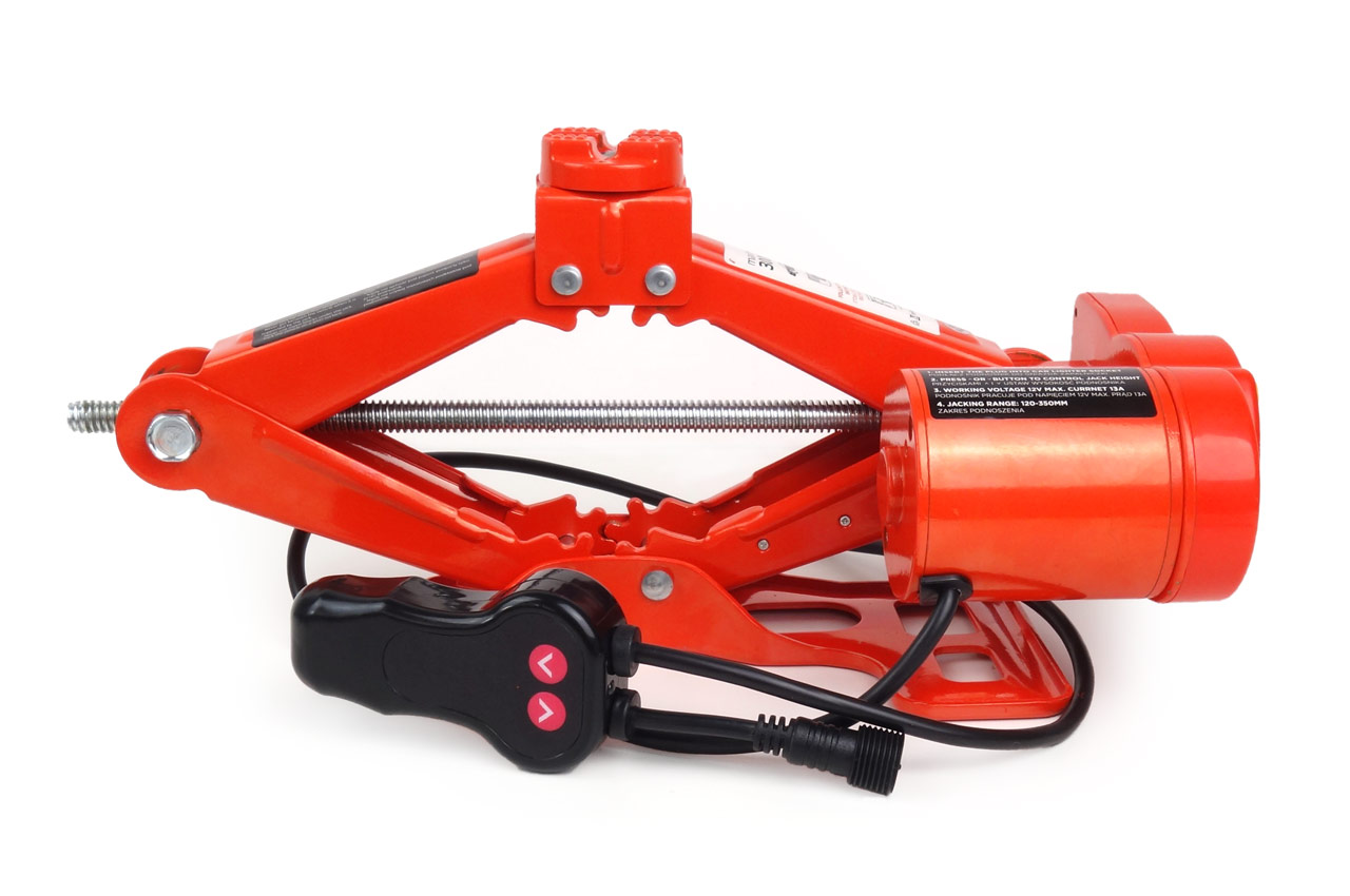 02406_01-electric-scissor-jack Amio - ΓΡΥΛΟΣ ΜΗΧΑΝΙΚΟΣ-ΗΛΕΚΤΡΙΚΟΣ 3.000KG 12V ΜΕ ΒΑΛΙΤΣΑΚΙ (ΥΨΟΣ 120-350mm) - 1 ΤΕΜ. (02406/AM) - Image 1
