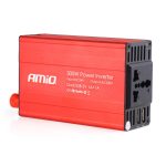 Amio - INVERTER 24-230V max300W-peak600W ME 2 USB – 1 ΤΕΜ. (02471/AM)