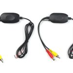 Amio - ΚΑΛΩΔΙΟ ΣΥΝΔΕΣΗΣ RCA ΜΕ ΠΟΜΠΟ & ΔΕΚΤΗ 12V 2.4Ghz (ΓΙΑ ΑΣΥΡΜΑΤΗ ΣΥΝΔΕΣΗ ΚΑΜΕΡΑΣ & ΟΘΟΝΗΣ) - 1 τεμ. (02486/AM)