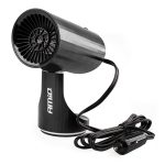 Amio - ΑΕΡΟΘΕΡΜΟ ΑΝΑΠΤΗΡΑ 12V - 150W (ΚΑΛΩΔΙΟ 150 cm) ΜΑΥΡΟ 150x100x80 mm - 1 ΤΕΜ. (02898/AM)