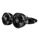 Amio - ΑΝΕΜΙΣΤΗΡΑΣ ΔΙΠΛΟΣ 12V 2χ4''(10,8cm) ΜΕ ΦΙΣ ΑΝΑΠΤΗΡΑ/2 ΤΑΧΥΤΗΤΩΝ/ ΜΕ ΜΑΝΤΑΛΑΚΙ PRO SERIES - 1 TEM. (03012/AM)
