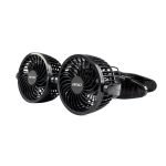 Amio - ΑΝΕΜΙΣΤΗΡΑΣ ΔΙΠΛΟΣ 24V 2χ4''(10,8cm) ΜΕ ΦΙΣ ΑΝΑΠΤΗΡΑ/2 ΤΑΧΥΤΗΤΩΝ/ ΜΕ ΜΑΝΤΑΛΑΚΙ PRO SERIES - 1 ΤΕΜ. (03013/AM)