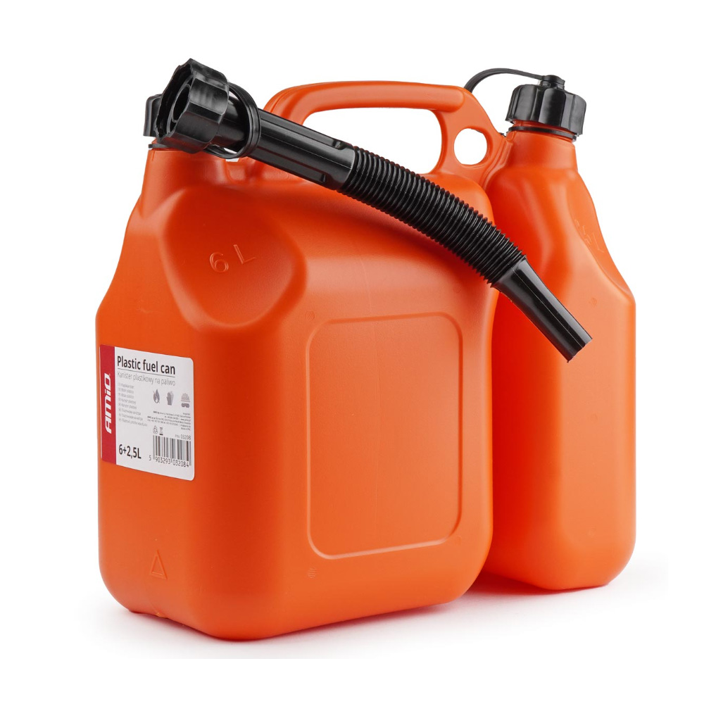 03208_AM_1 Amio - ΜΠΕΤΟΝΙ ΠΛΑΣΤΙΚΟ ΔΥΟ ΘΑΛΑΜΩΝ 6+2.5L ΚΑΤΑΛΗΛΛΟ ΓΙΑ ΚΑΥΣΙΜΑ ΠΡΑΣΙΝΟ ΜΕ ΧΩΝΙ - 1 TEM. (03208/AM) - Image 1
