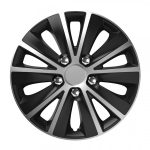 Amio - ΤΑΣΙΑ 14" RAPIDE NC SILVER BLACK ΣΕΤ 4 ΤΕΜ ΣΕ ΚΟΥΤΙ (0341/AM)