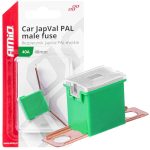 Amio - ΑΣΦΑΛΕΙΑ JapVal PAL ΑΡΣΕΝΙΚΗ 48mm 40A ΣΕ ΠΡΑΣΙΝΟ ΧΡΩΜΑ - 1 Τεμ. (03419/AM)