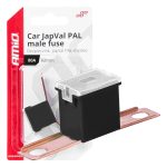 Amio - ΑΣΦΑΛΕΙΑ JapVal PAL ΑΡΣΕΝΙΚΗ 62mm 80A ΣΕ ΜΑΥΡΟ ΧΡΩΜΑ - 1 Τεμ. (03432/AM)