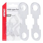 Amio - ΑΣΦΑΛΕΙΕΣ FLAT 42mm 175A - 2 Τεμ. (03505/AM)