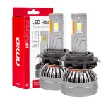 Amio - ΛΑΜΠΕΣ H7-6 9>48V 6.500K 4.500lm 50W HP SERIES LED CAN-BUS ΜΕ ΨΥΚΤΡΑ - 2 Τεμ. (03676/AM)