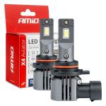Amio - ΛΑΜΠΕΣ LED HIR2 12V 44W 6.500K 3.936lm X4 SERIES AVIATOR PLUG & PLAY - 2 ΤΕΜ. (03768/AM)