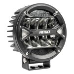 Amio - ΠΡΟΒΟΛΕΑΣ ΟΔΗΓΗΣΗΣ ΣΤΡΟΓΓΥΛΟΣ IP67 3600lm 10-30V - 41W - 6000K - 9 LED - 146x146x82mm - 1 ΤΕΜ. (03869/AM)