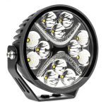 Amio - ΠΡΟΒΟΛΕΑΣ ΟΔΗΓΗΣΗΣ ΣΤΡΟΓΓΥΛΟΣ LED PRO IP67 7200lm 10-30V - 54W - 6000K - 12 LED - 140x140x61mm - 1 ΤΕΜ. (03870/AM)