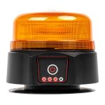 Amio - ΦΑΡΟΣ 12/24V ΠΟΡΤΟΚΑΛΙ 36xSMD LED ΜΑΓΝΗΤΙΚΟΣ ΕΠΑΝΑΦΟΡΤΙΖΟΜΕΝΟΣ ΑΣΥΡΜΑΤΟΣ R65 R10 IP66 123x110mm - 1 ΤΕΜ. (03931/AM)
