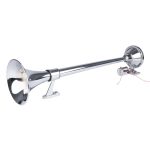 Amio - ΚΟΡΝΑ ΠΝΕΥΜΑΤΙΚΗ ΜΟΝΗ 12/24V 150dB ΜΗΚΟΣ:64 cm ΧΡΩΜΙΟ - 1 ΤΕΜ. (04076/AM)