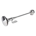 Amio - ΚΟΡΝΑ ΠΝΕΥΜΑΤΙΚΗ ΜΟΝΗ 12/24V 115dB LOW TONE ΜΗΚΟΣ:620mm ΧΡΩΜΙΟ - 1 ΤΕΜ. (04078/AM)