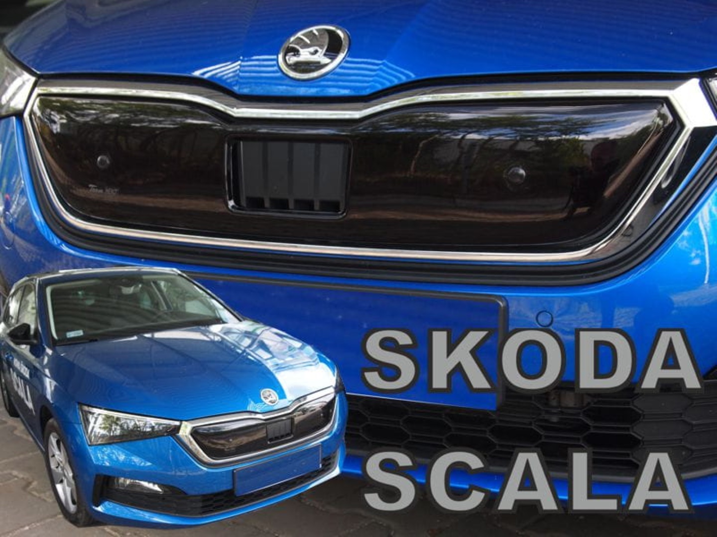 04087heko ΚΑΛΥΜΜΑ ΨΥΓΕΙΟΥ ΧΕΙΜΩΝΑ ΓΙΑ SKODA SCALA 2019+? ΑΠΟ ΕΥΚΑΜΠΤΟ ΦΙΜΕ ΠΛΑΣΤΙΚΟ HEKO - 1 ΤΕΜ. - Image 1