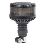 Amio - ΦΑΡΟΣ ΦΙΜΕ HEAVY DUTY W28P 12/24V 16LED ΕΛΑΣΤΙΚΟΣ ΒΙΔΩΤΟΣ ΠΟΡΤΟΚΑΛΙ Υ169mm Φ110mm - 1 τεμ. (04107/AM)