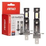 Amio - ΛΑΜΠΕΣ LED H1 12V 60W 6.000K 5.600lm +400% CAN-BUS HYBRID SERIES - 2 τεμ. (04112/AM)