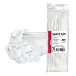 Amio - ΔΕΜΑΤΙΚΑ/ΔΕΤΙΚΑ ΚΑΛΩΔΙΩΝ TIE WRAP (ΤΑΙΡΑΠ) 2.5 x 200mm (ΛΕΥΚΟ) - 100 ΤΕΜ. (04307/AM)